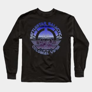 Battlestar Galactica Colonial Viper Topgun Long Sleeve T-Shirt